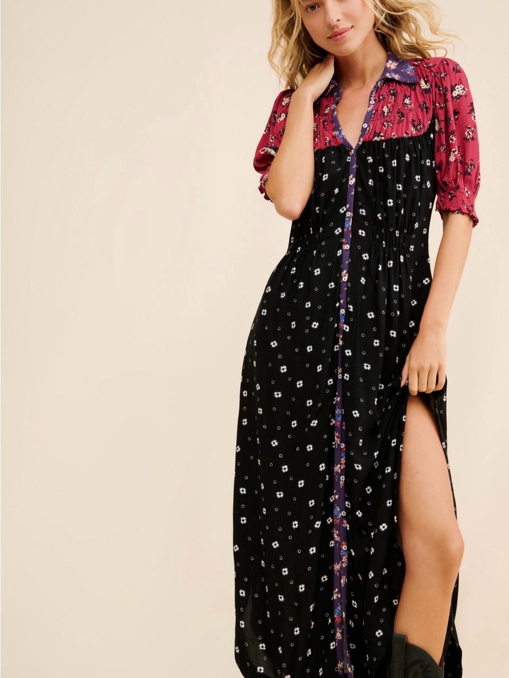 Free People Nora Midi Dress